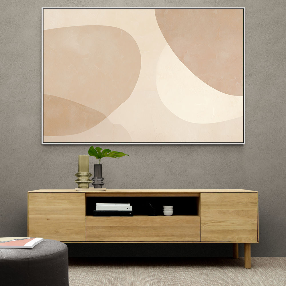 Minimalist Abstract Art Featuring Large Soft Edged  72