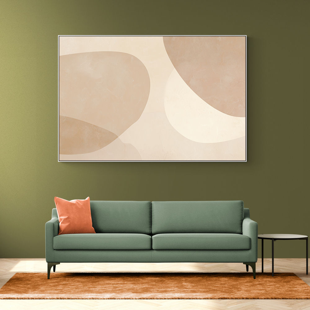 Minimalist Abstract Art Featuring Large Soft Edged  72