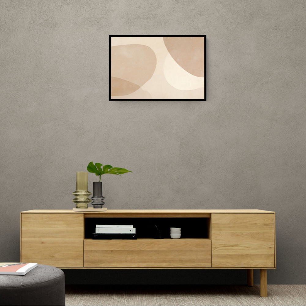Minimalist Abstract Art Featuring Large Soft Edged  72