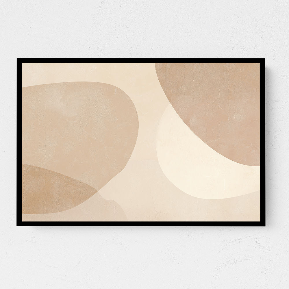 Minimalist Abstract Art Featuring Large Soft Edged  72