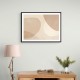 Minimalist Abstract Art Featuring Large Soft Edged  72