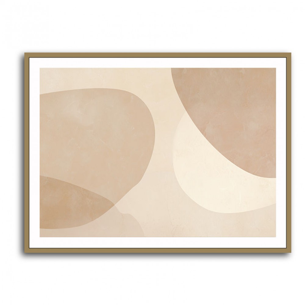 Minimalist Abstract Art Featuring Large Soft Edged  72