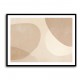 Minimalist Abstract Art Featuring Large Soft Edged  72
