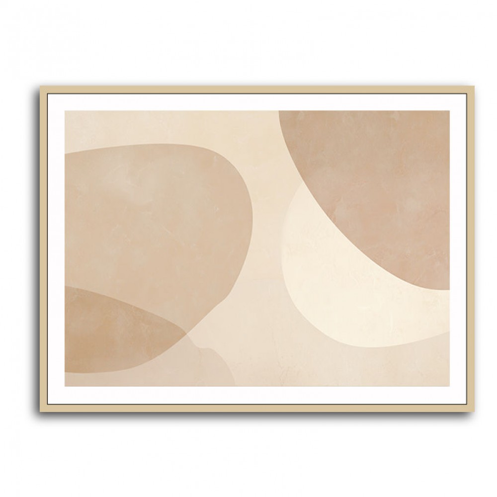 Minimalist Abstract Art Featuring Large Soft Edged  72