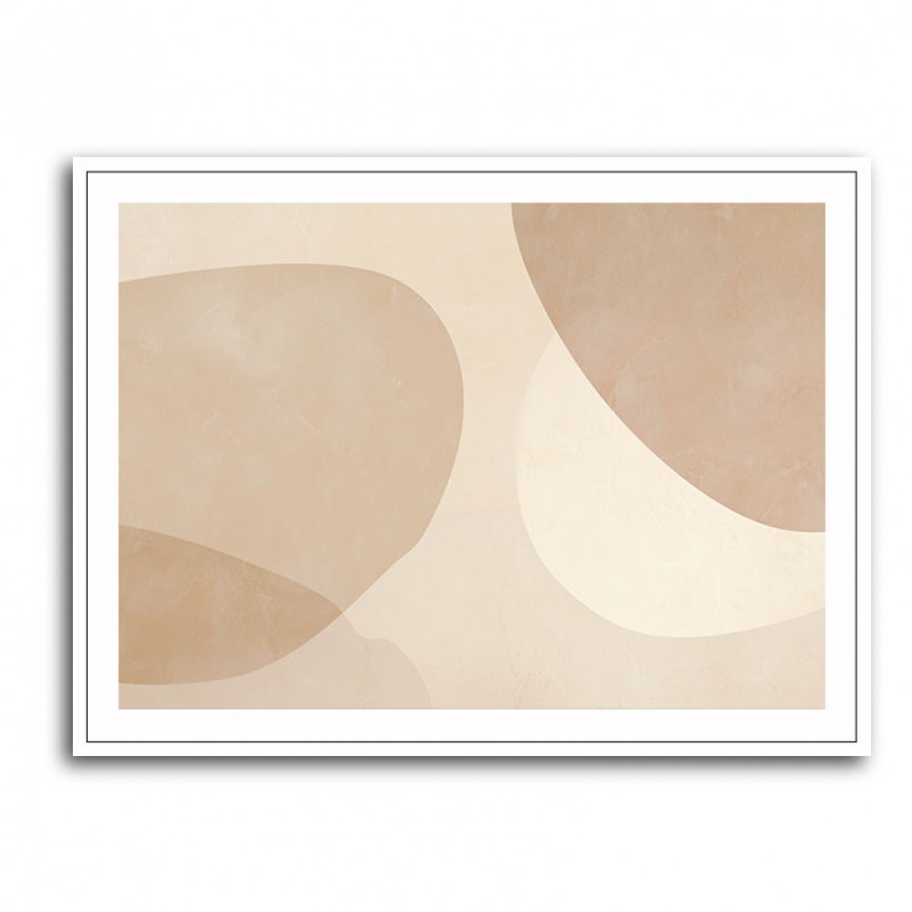 Minimalist Abstract Art Featuring Large Soft Edged  72