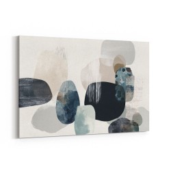 Minimalist Abstract Collage With Overlapping Organic Shapes 15