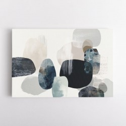 Minimalist Abstract Collage With Overlapping Organic Shapes 15