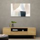 Minimalist Abstract Collage With Overlapping Organic Shapes 26
