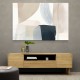 Minimalist Abstract Collage With Overlapping Organic Shapes 26