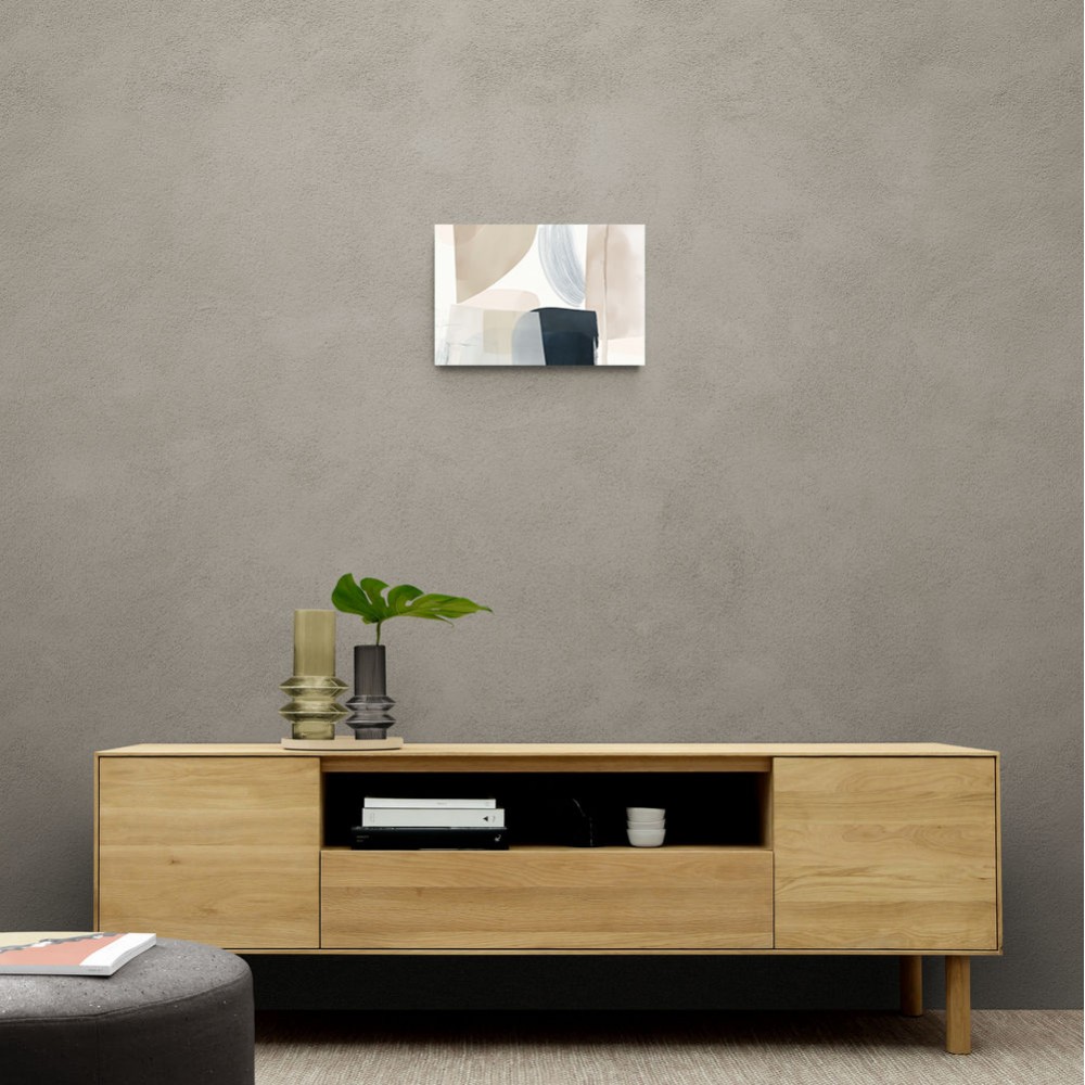 Minimalist Abstract Collage With Overlapping Organic Shapes 26