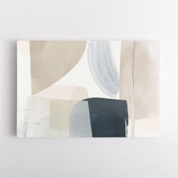 Minimalist Abstract Collage With Overlapping Organic Shapes 26