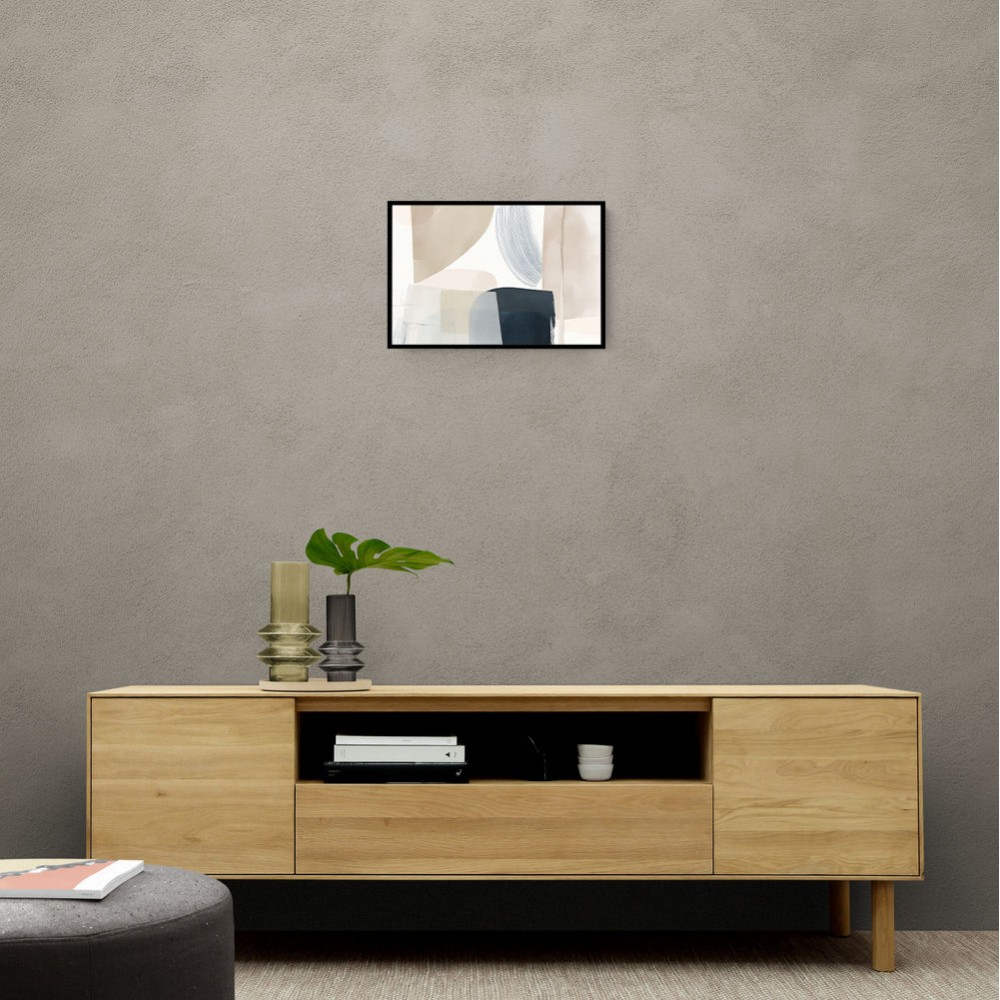Minimalist Abstract Collage With Overlapping Organic Shapes 26