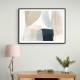 Minimalist Abstract Collage With Overlapping Organic Shapes 26