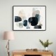 Minimalist Abstract Collage With Overlapping Organic Shapes 36