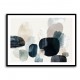 Minimalist Abstract Collage With Overlapping Organic Shapes 36
