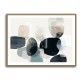 Minimalist Abstract Collage With Overlapping Organic Shapes 45