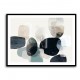 Minimalist Abstract Collage With Overlapping Organic Shapes 45