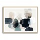 Minimalist Abstract Collage With Overlapping Organic Shapes 45