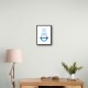 Abstract Shapes in Blue 3 Wall Art Abstract Shapes in Blue 3 Wall Art