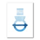 Abstract Shapes in Blue 3 Wall Art Abstract Shapes in Blue 3 Wall Art