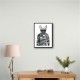 French Bulldog Wearing Sunglasses and Cammo Hoodie French Bulldog Wearing Sunglasses and Cammo Hoodie