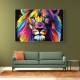 Lion Multicolour Wall Art