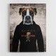 Boxer Dog in a Hoodie Boxer Dog in a Hoodie
