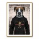 Boxer Dog in a Hoodie Boxer Dog in a Hoodie