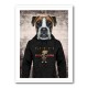 Boxer Dog in a Hoodie Boxer Dog in a Hoodie