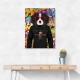 Cavalier King Charles Spaniel Hoodie Graffiti