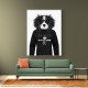 Cavalier King Charles Spaniel Hoodie Black & White