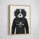 Cavalier King Charles Spaniel Hoodie Black & White