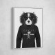 Cavalier King Charles Spaniel Hoodie Black & White