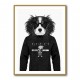 Cavalier King Charles Spaniel Hoodie Black & White