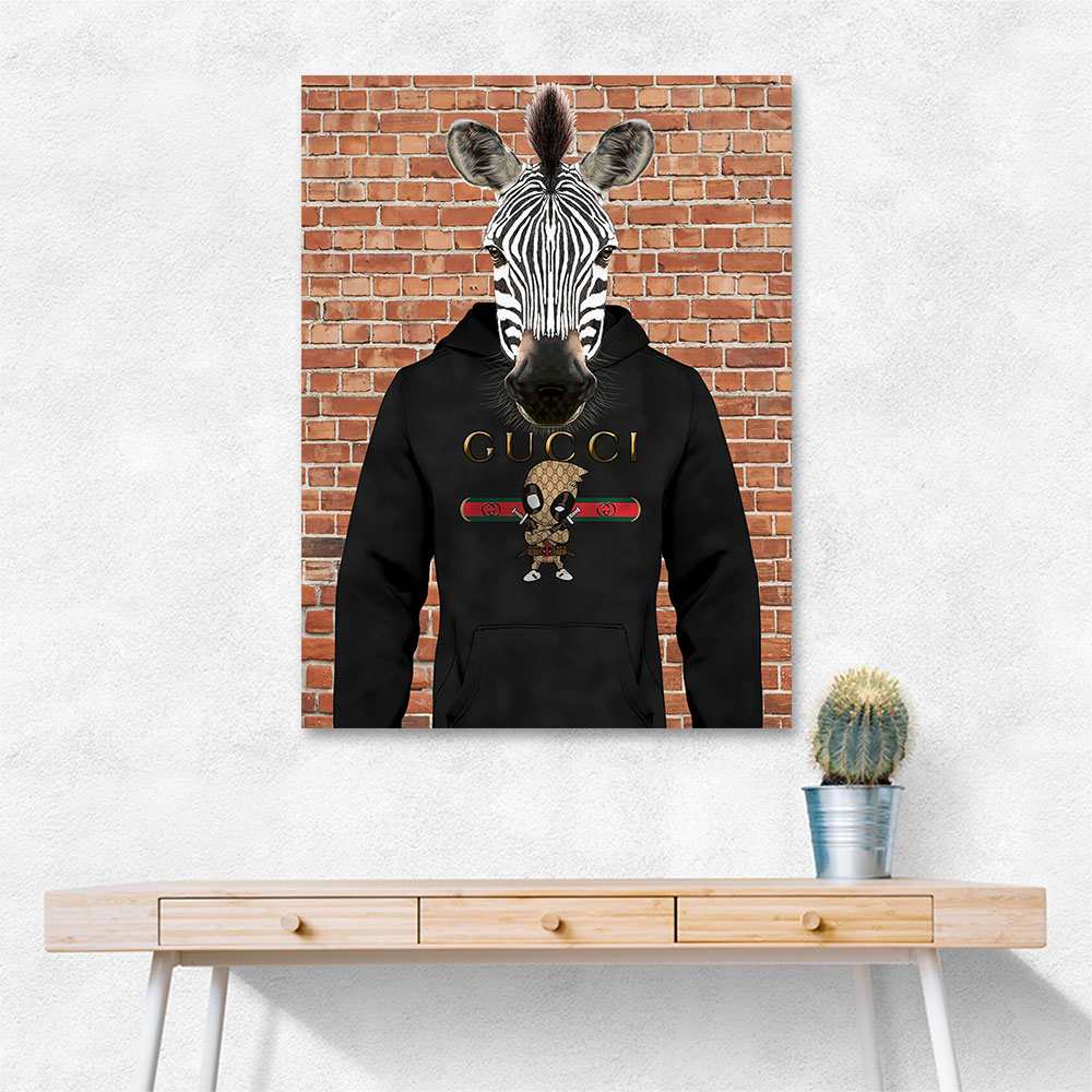 Zebra in a Hoodie Zebra in a Hoodie