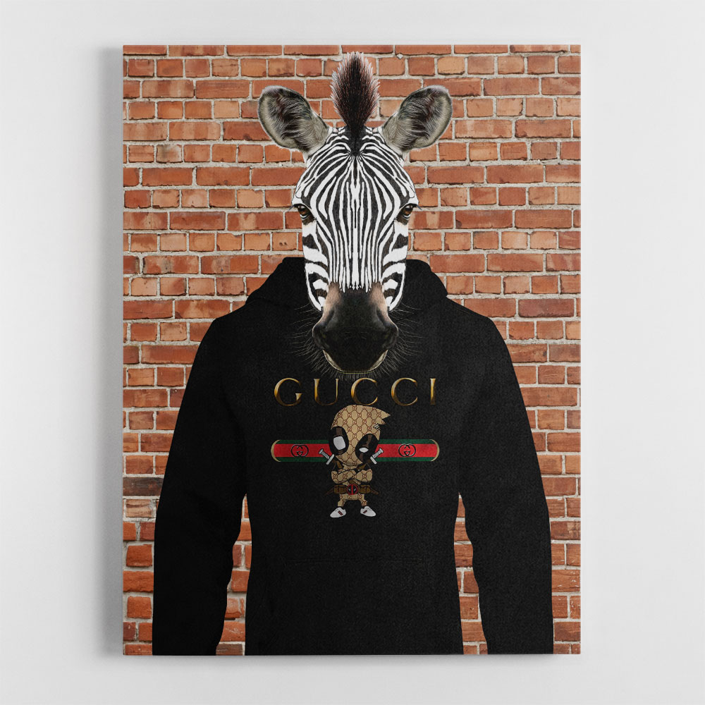 Zebra in a Hoodie Zebra in a Hoodie