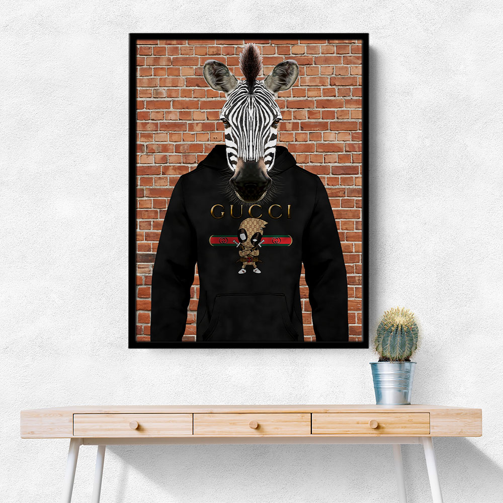 Zebra in a Hoodie Zebra in a Hoodie