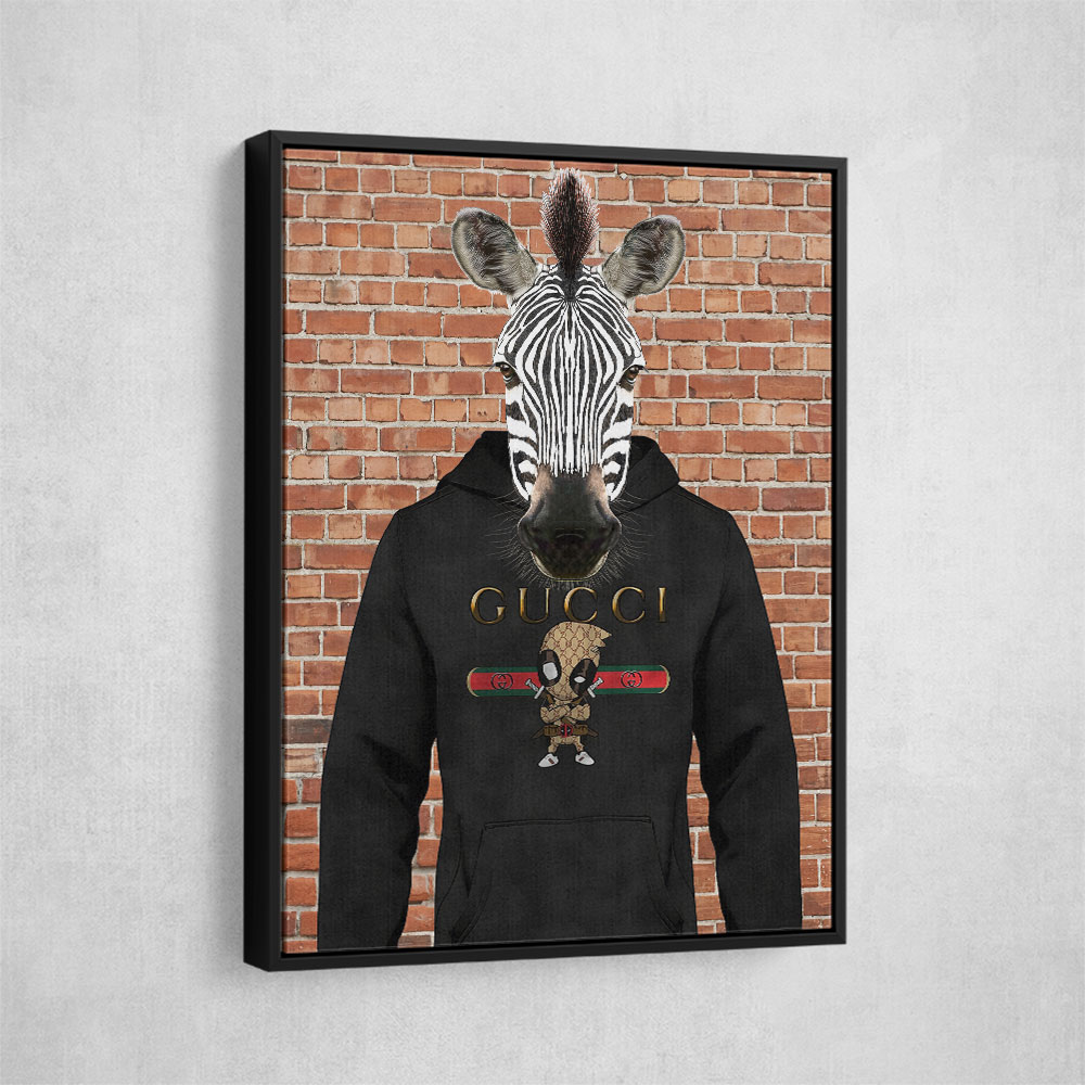 Zebra in a Hoodie Zebra in a Hoodie