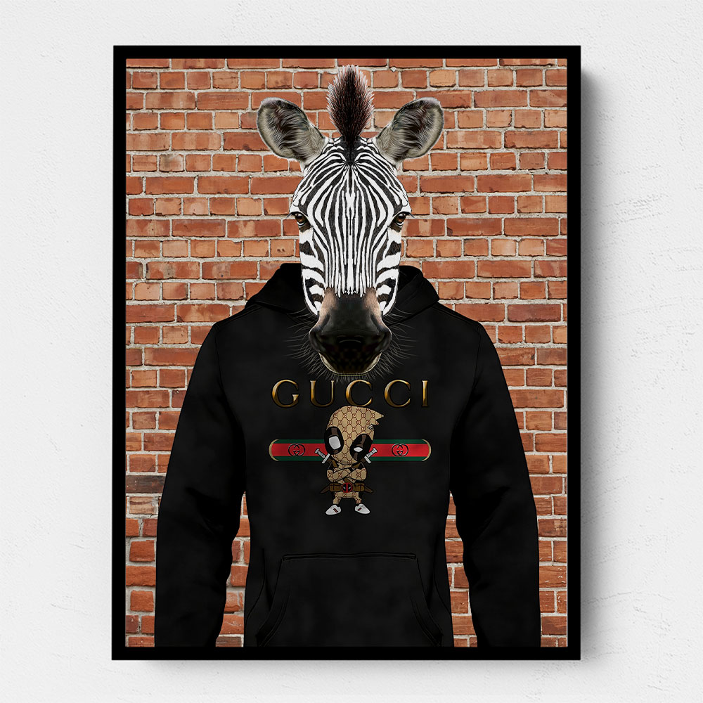 Zebra in a Hoodie Zebra in a Hoodie