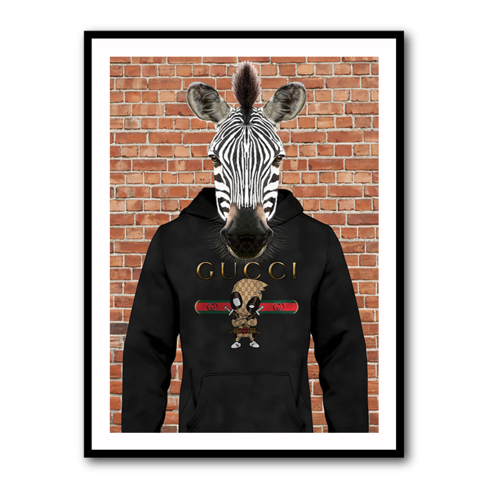 Zebra in a Hoodie Zebra in a Hoodie