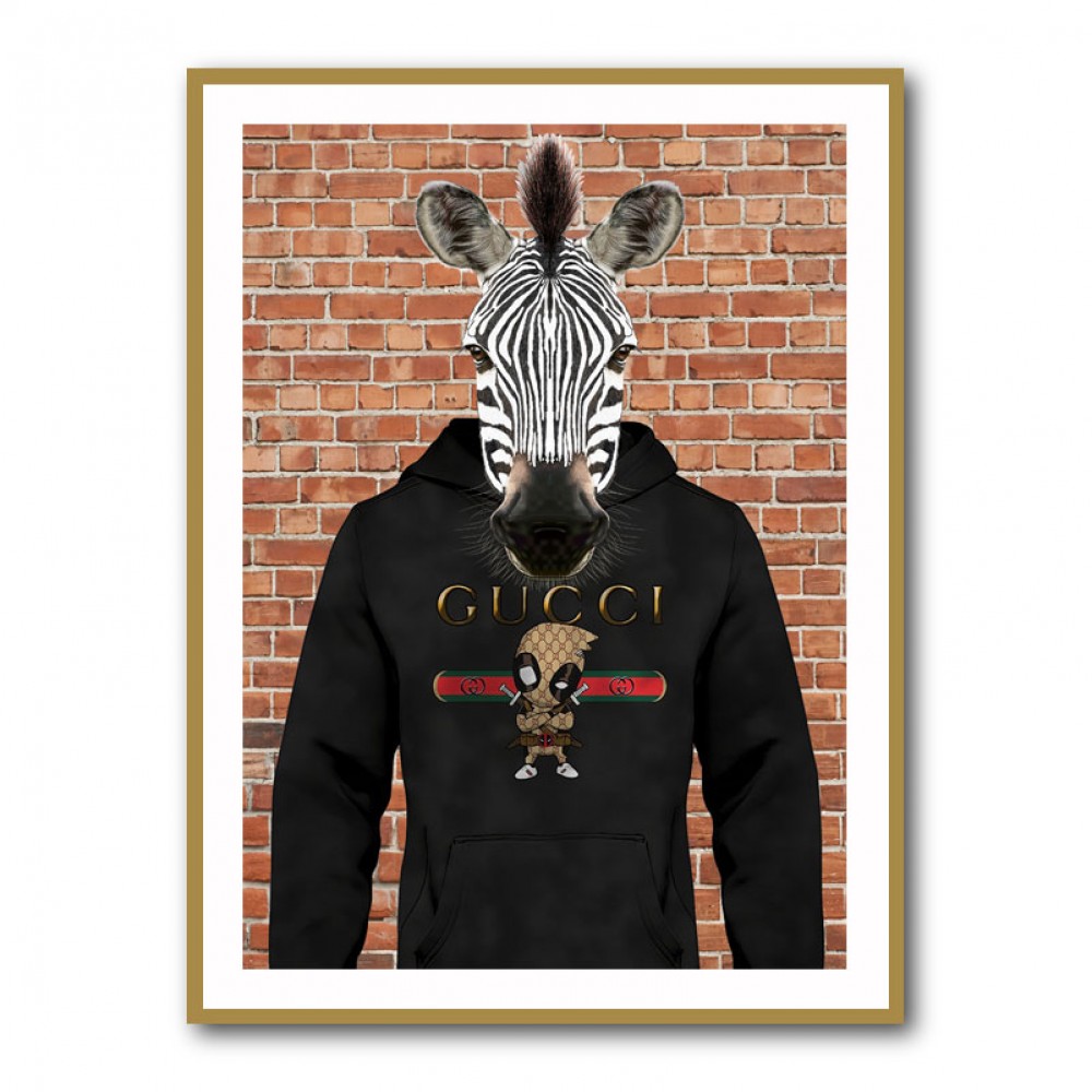 Zebra in a Hoodie Zebra in a Hoodie