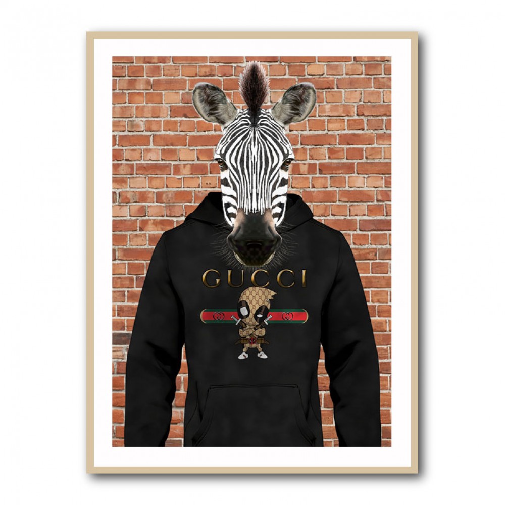 Zebra in a Hoodie Zebra in a Hoodie