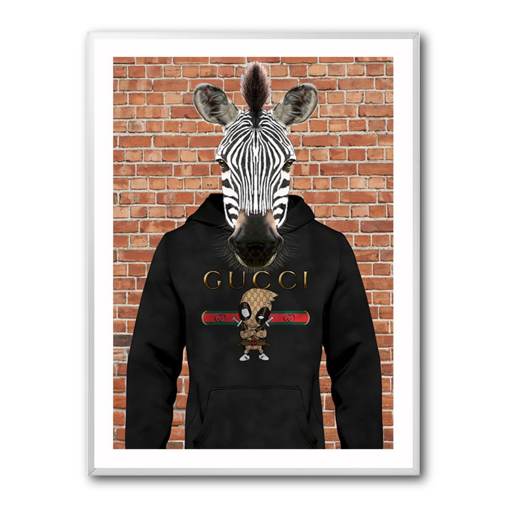 Zebra in a Hoodie Zebra in a Hoodie