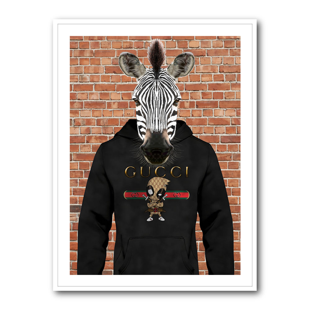 Zebra in a Hoodie Zebra in a Hoodie