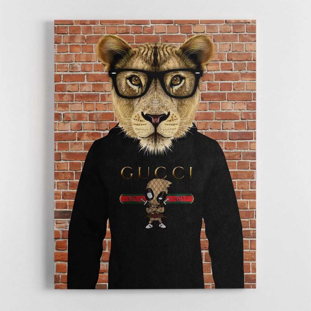 Lioness in a Hoodie Lioness in a Hoodie