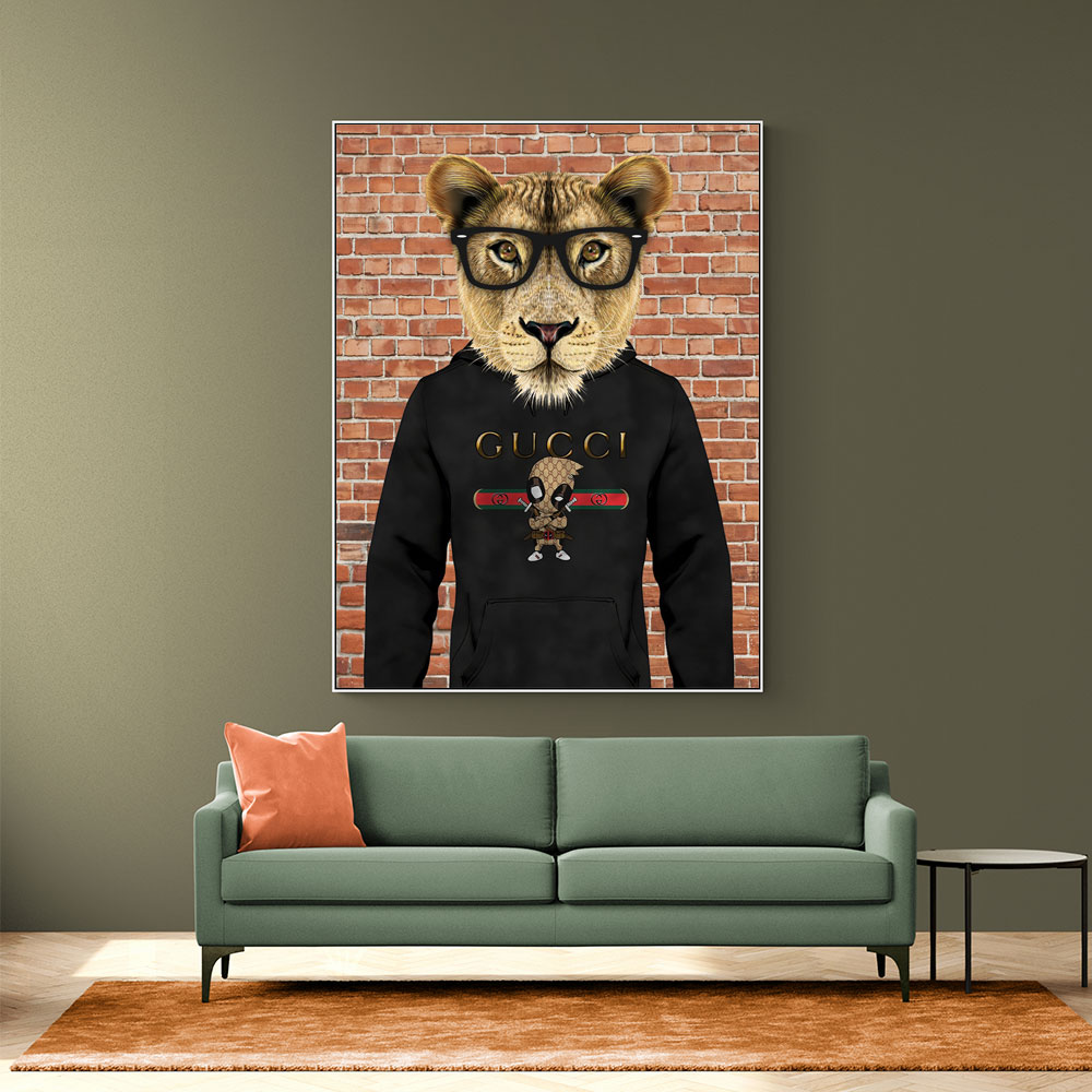 Lioness in a Hoodie Lioness in a Hoodie