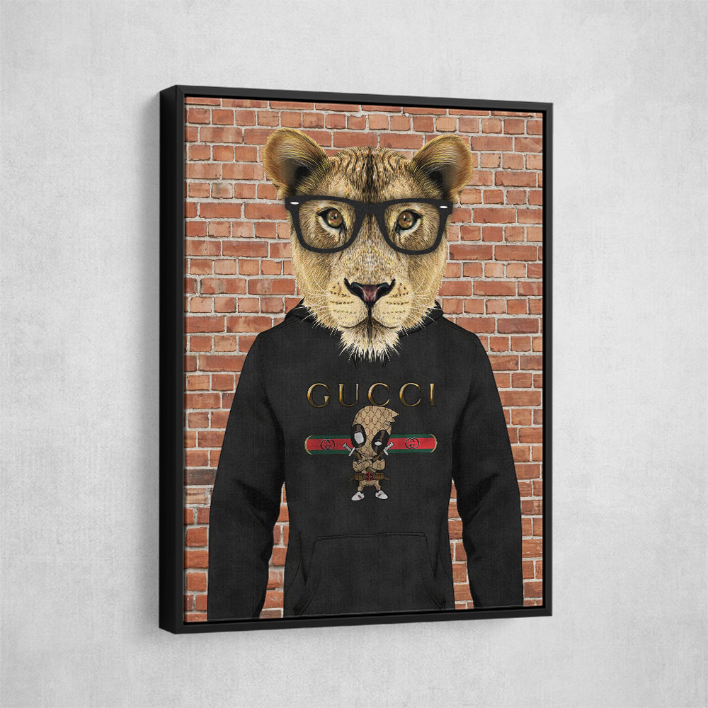 Lioness in a Hoodie Lioness in a Hoodie