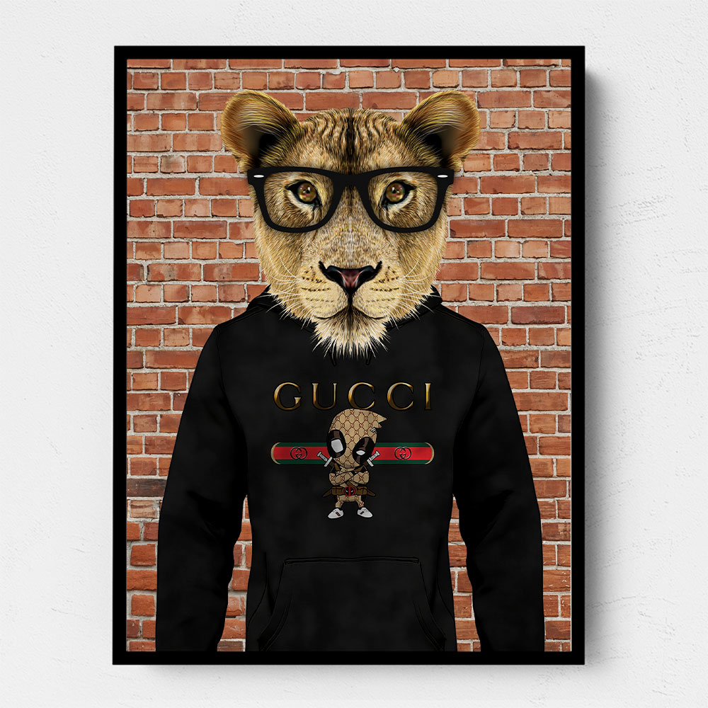 Lioness in a Hoodie Lioness in a Hoodie