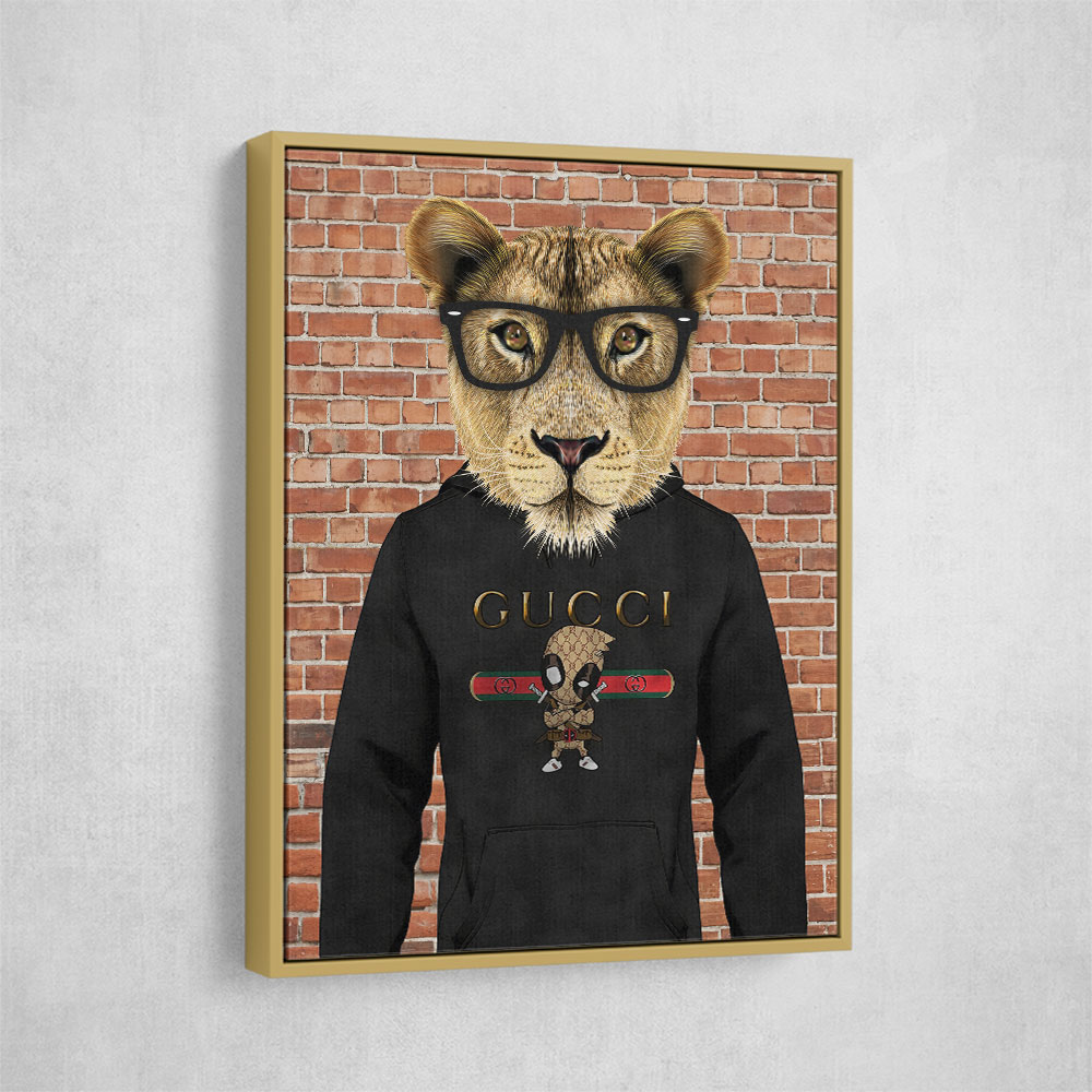 Lioness in a Hoodie Lioness in a Hoodie