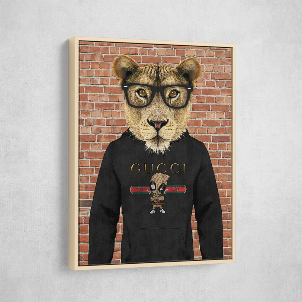 Lioness in a Hoodie Lioness in a Hoodie